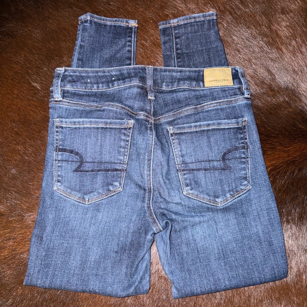 American Eagle Outfitters Blue Skinny Jeans